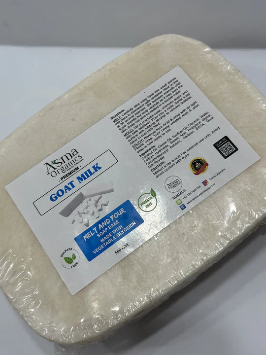 Goat milk melt and pour soap base