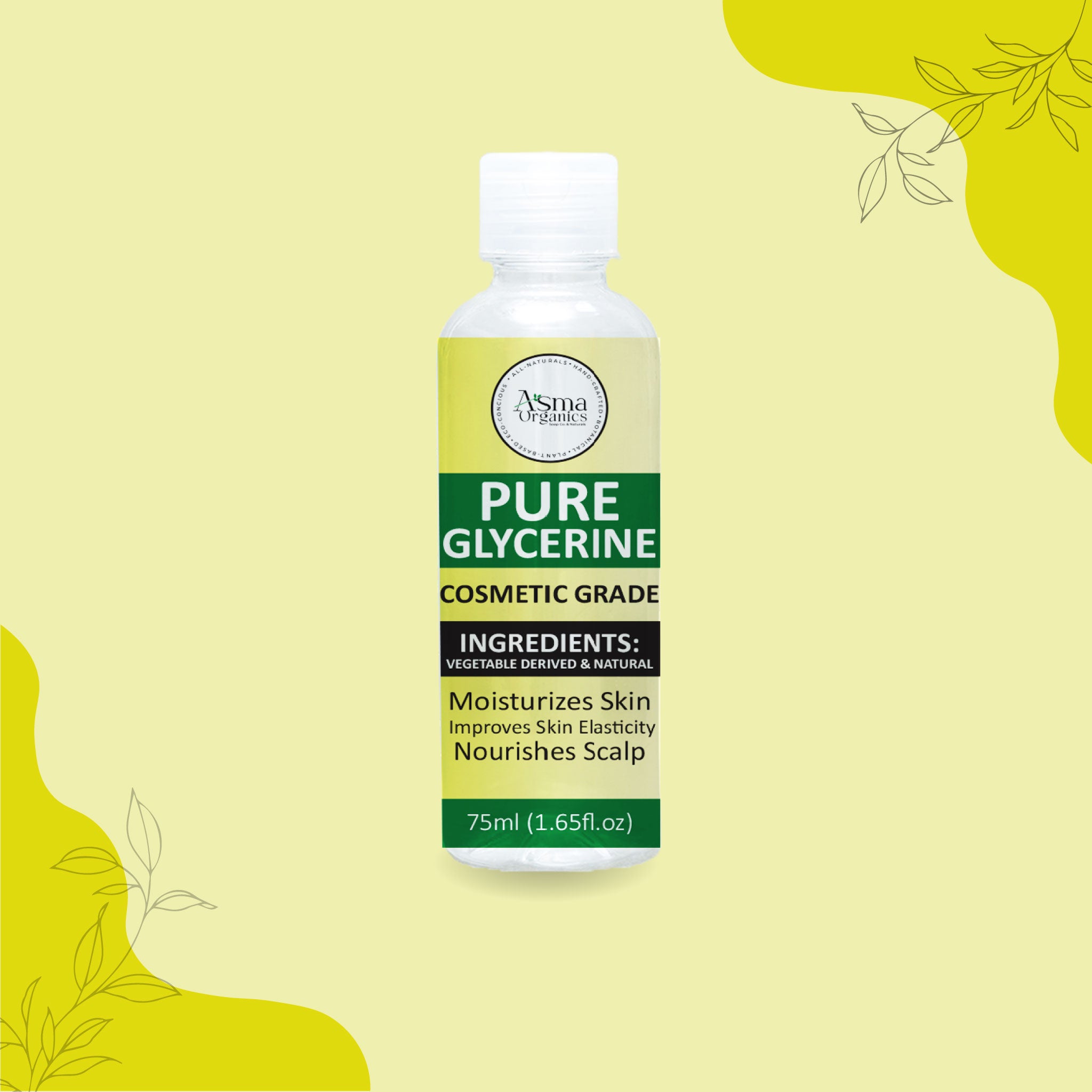 Vegetable Glycerin Oil (گلیسرین) 75ml Liquid