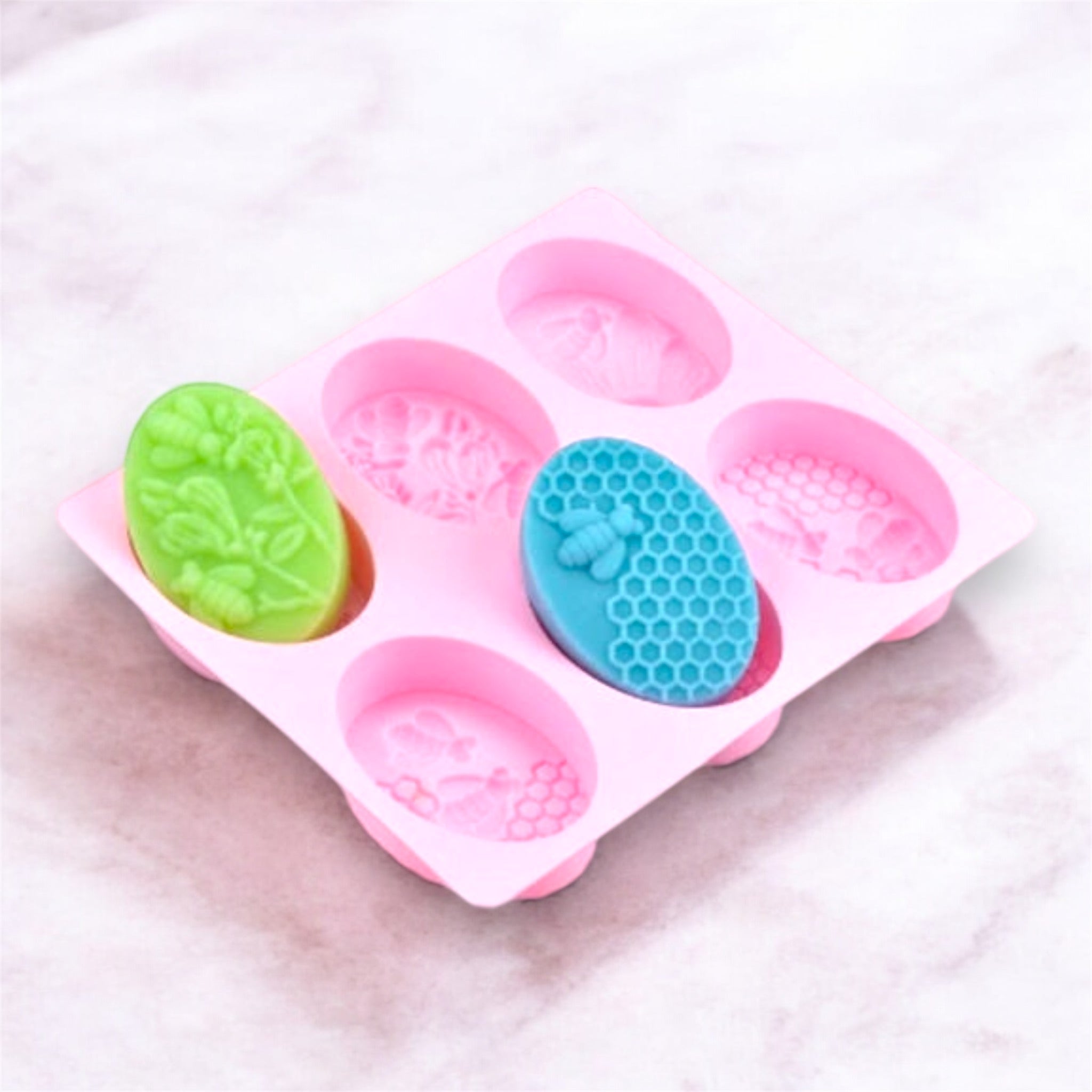 Honey Bee Oval Mold