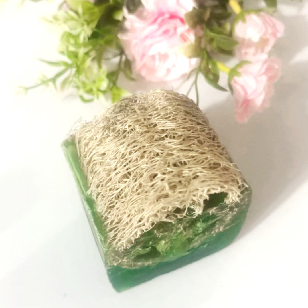 Loofah soap with Neem and Mulberry Extract