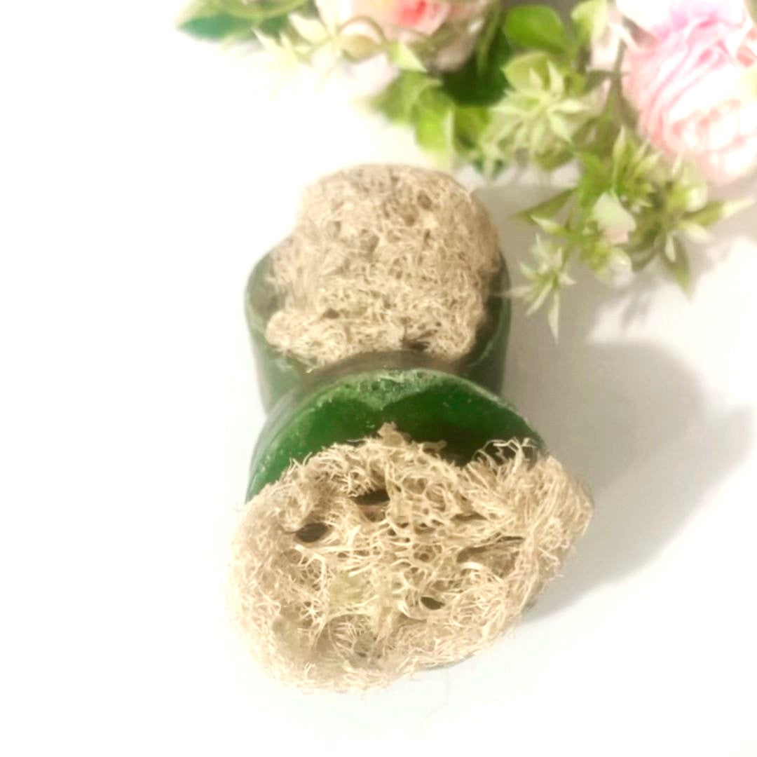 Loofah soap with Neem and Mulberry Extract