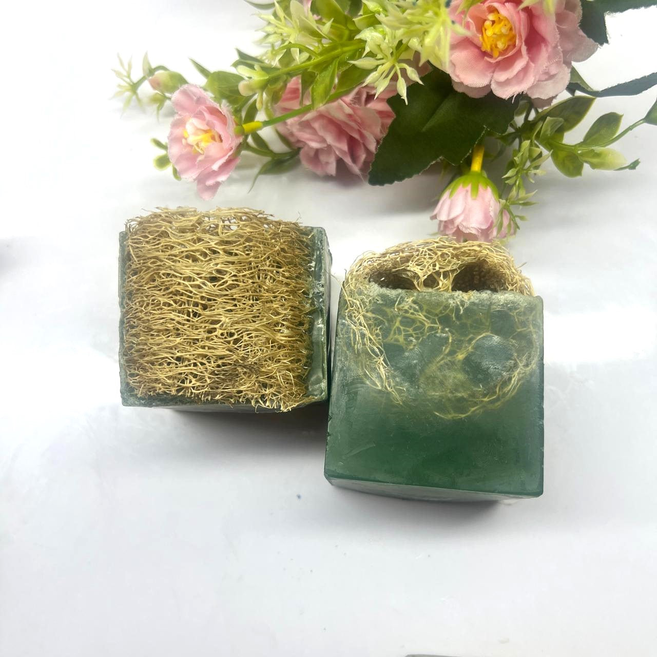 Loofah soap with Neem and Mulberry Extract