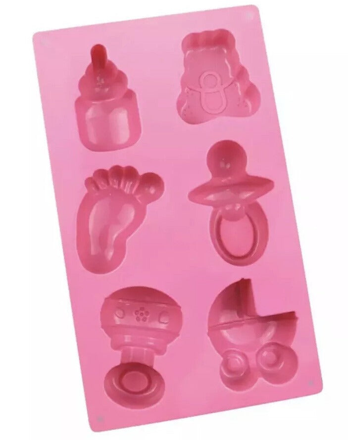Baby Shower Party Silicon Mold Tray size 11" x 6.8"