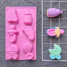 Baby Shower Party Silicon Mold Tray size 11" x 6.8"