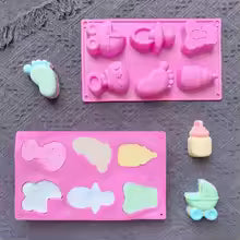 Baby Shower Party Silicon Mold Tray size 11" x 6.8"