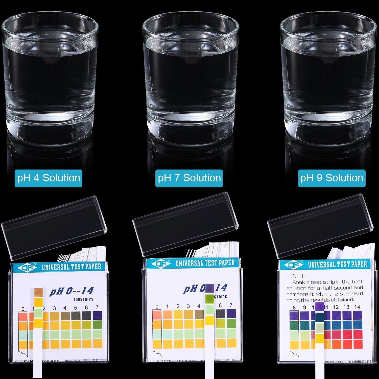 1-14 PH Strips pH Meter For Test / Tester Litmus Testing Kit 0-14 Scale