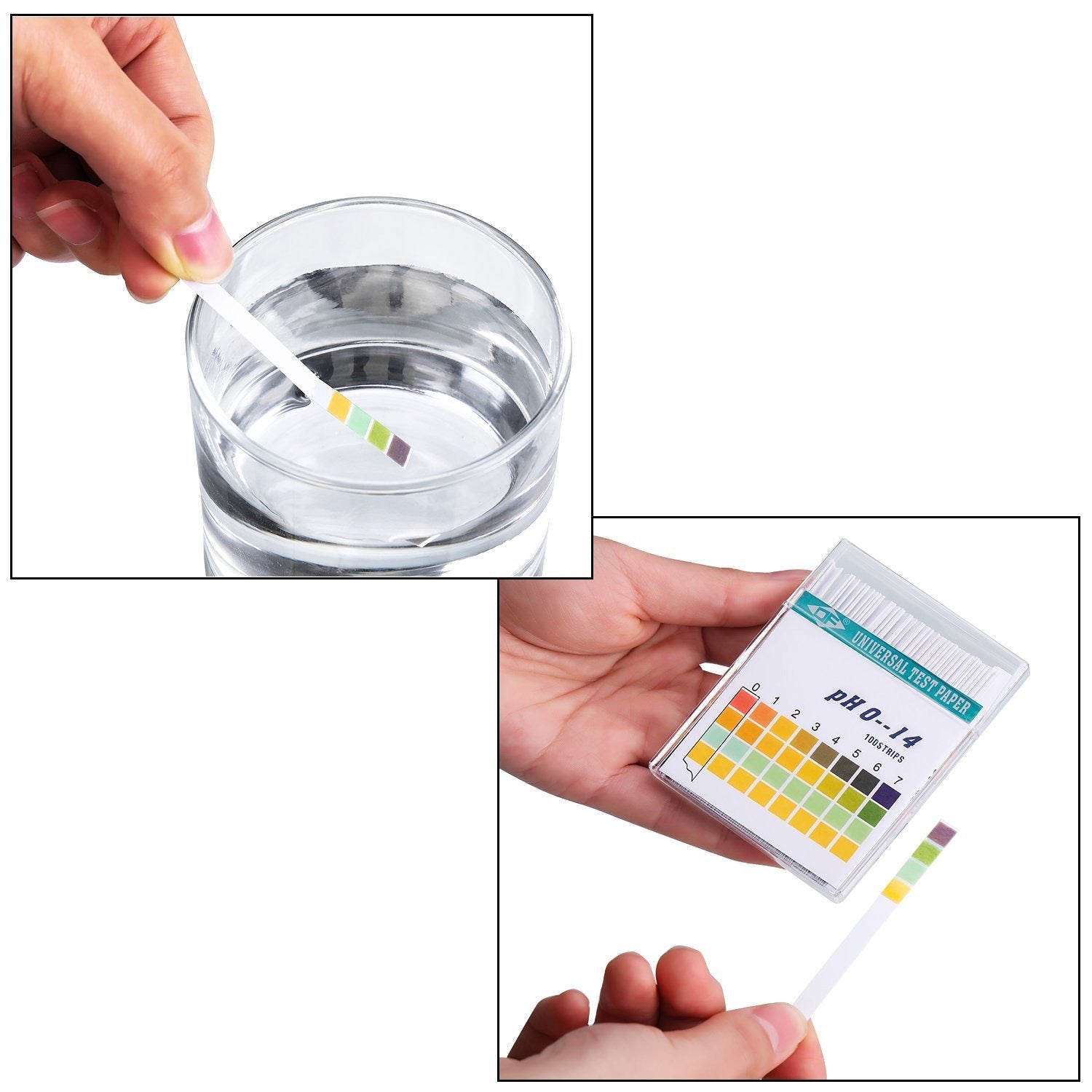 1-14 PH Strips pH Meter For Test / Tester Litmus Testing Kit 0-14 Scale