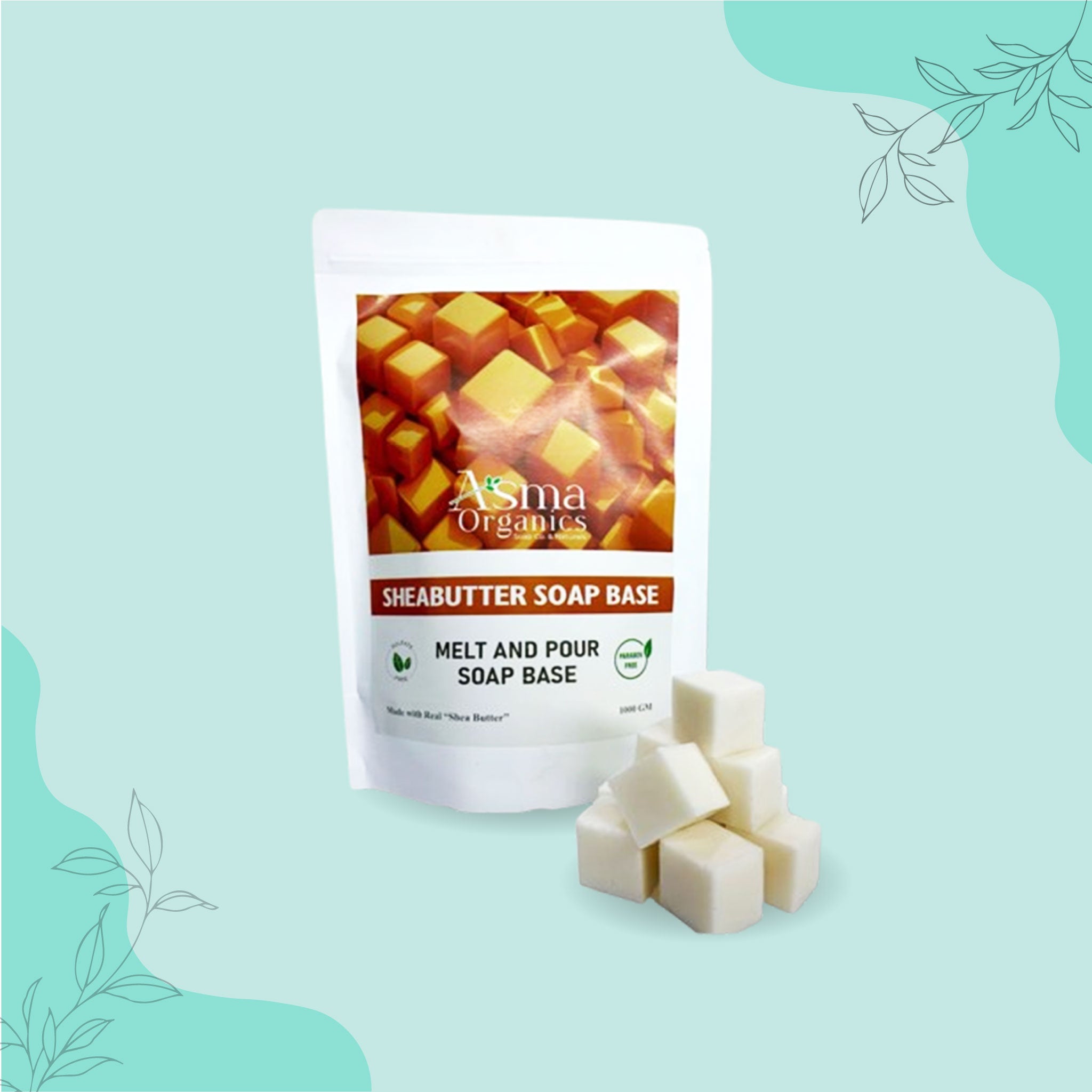 Shea Butter Soap Base | Pre-Cut Cubes |