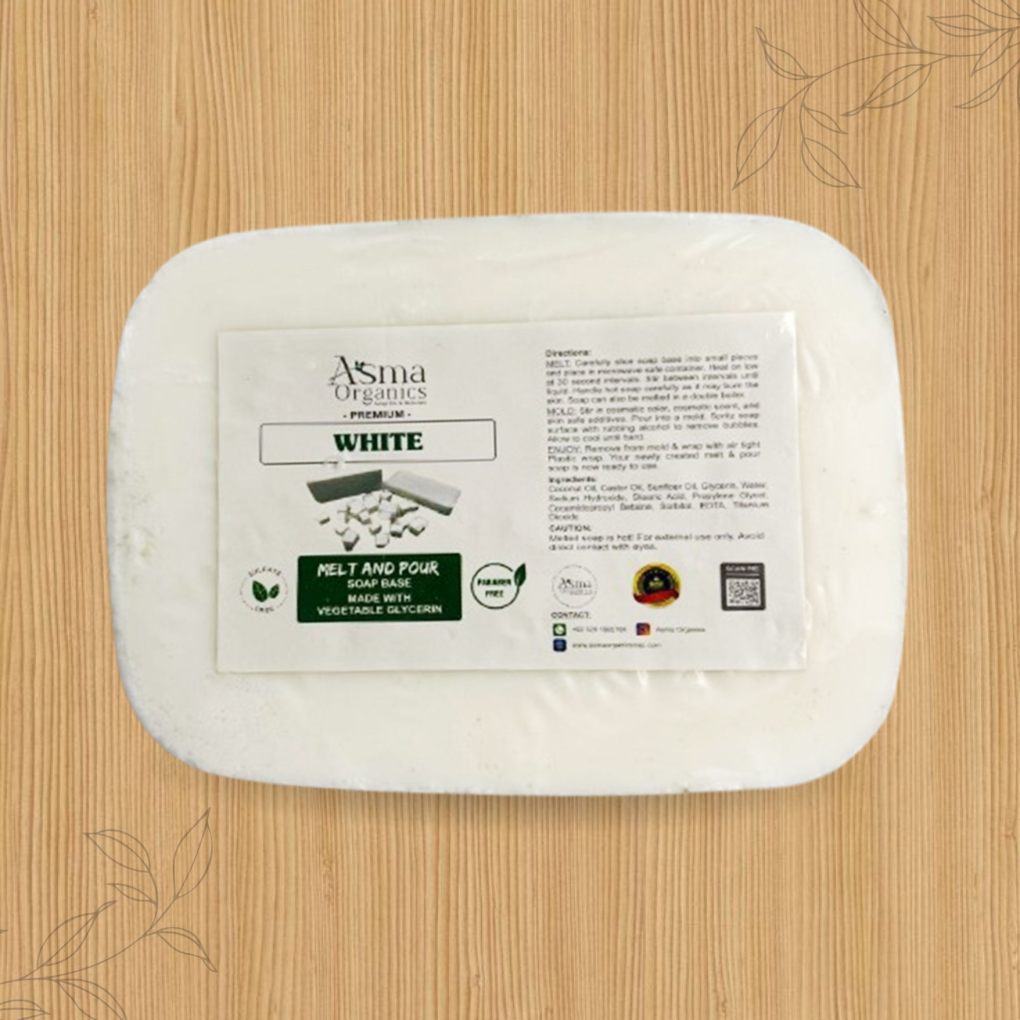 POUR WHITE Melt & Pour Soap Base